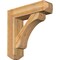 Ekena Millwork Legacy Craftsman Rough Sawn Bracket w/ Offset Brace, Western Red Cedar, 8"W x 30"D x 30"H BKT0806X30X30LEC04RWR - alternate 1